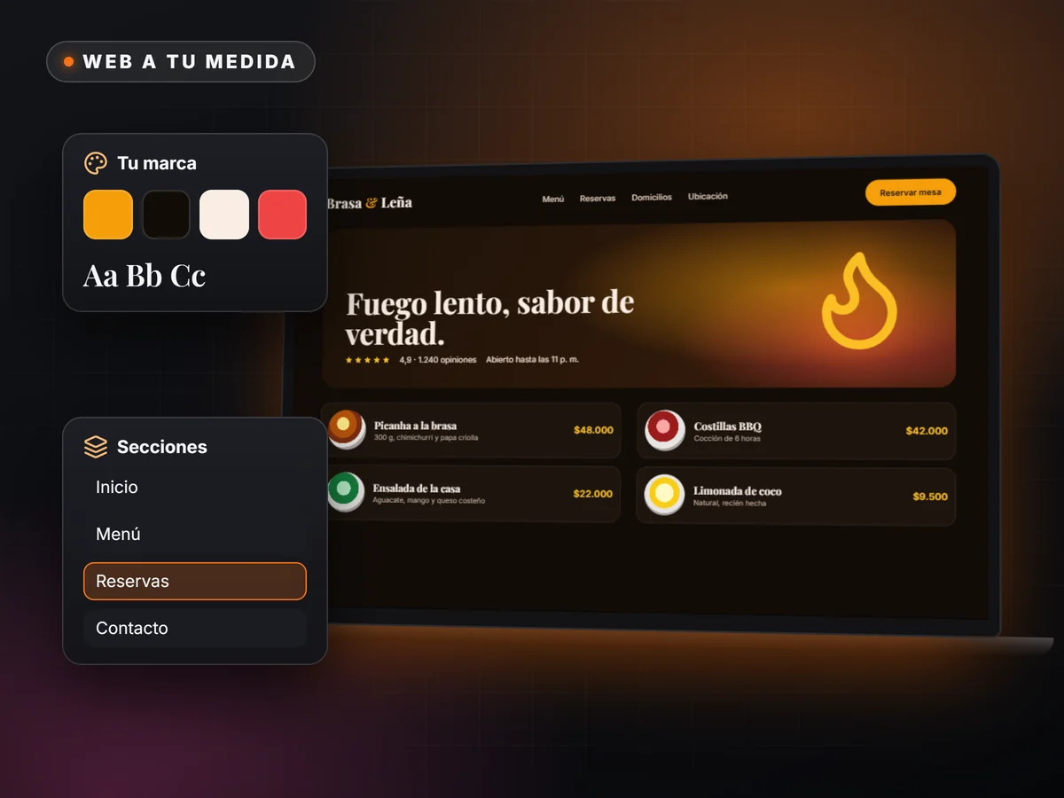 Página web desde cero, a tu medida — ROSSIUM