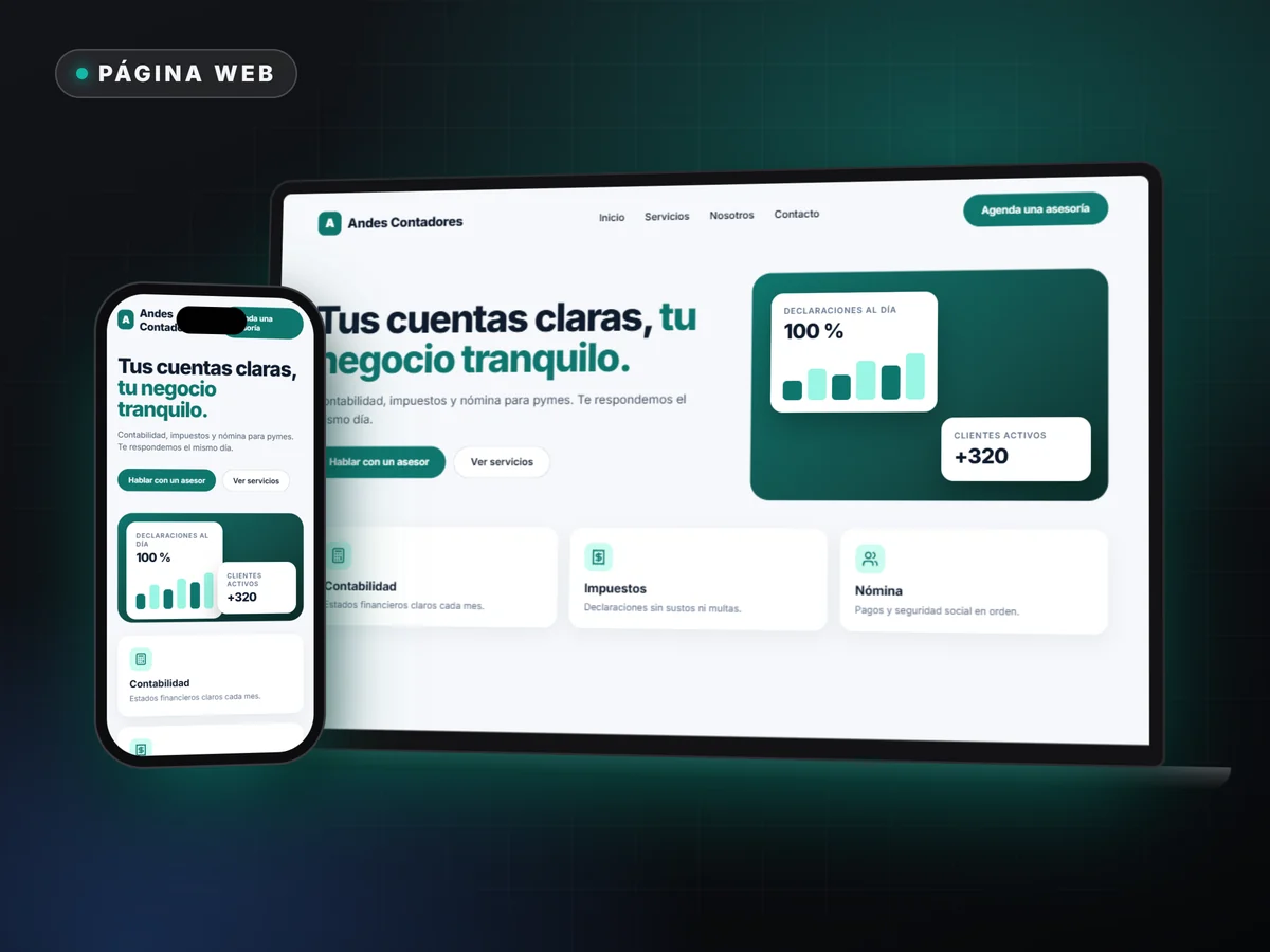 Página web informativa — ROSSIUM